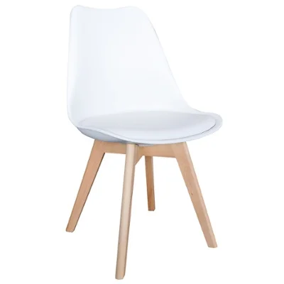 SILLA HABITARE TIPO EAMES BLANCA