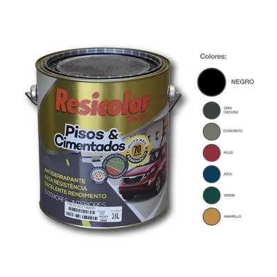 PINTURA PISO PRETO ACETINADO 900 ML