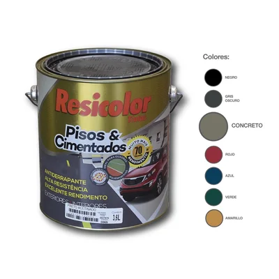 PINTURA PISO CONCRETO ACETINADO 900 ML