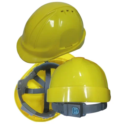 CASCO PROTECCION ABS AJUSTABLE AMARILLO