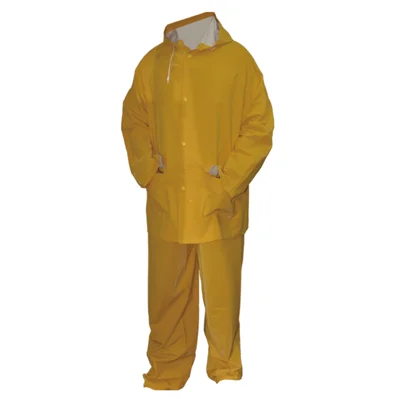 EQUIPO DE LLUVIA PVC AMARILLO TALLE=XL