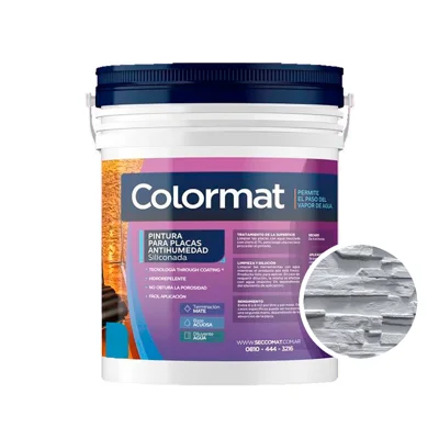 PINTURA  ANTIHUMEDAD COLOR GRIS PERLA / 1LT