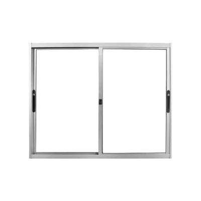 VENTANA CORREDIZA DE ALUMINIO NATURAL 120x100 CM  / SERIE 20