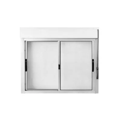 VENTANA MONOBLOCK DE ALUMINIO NATURAL 120x100 CM / SERIE 20