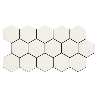 PORCELANATO HEX SNOW 