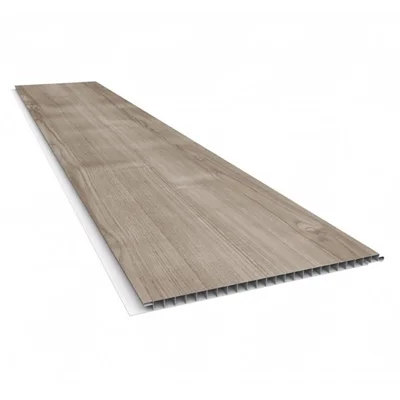 REVESTIMIENTO PVC PARA PARED MODELO MADERA ISABELINE  - 0.25X6m/ Espesor: 10 MM 