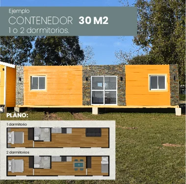 Casas con contenedores - Castro - Tienda web