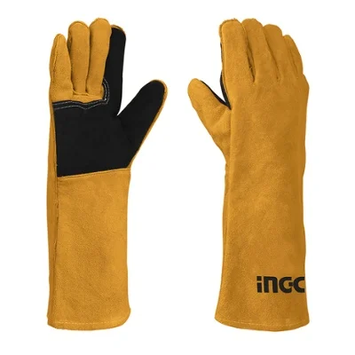 GUANTES CUERO LARGO SOLDADOR 16