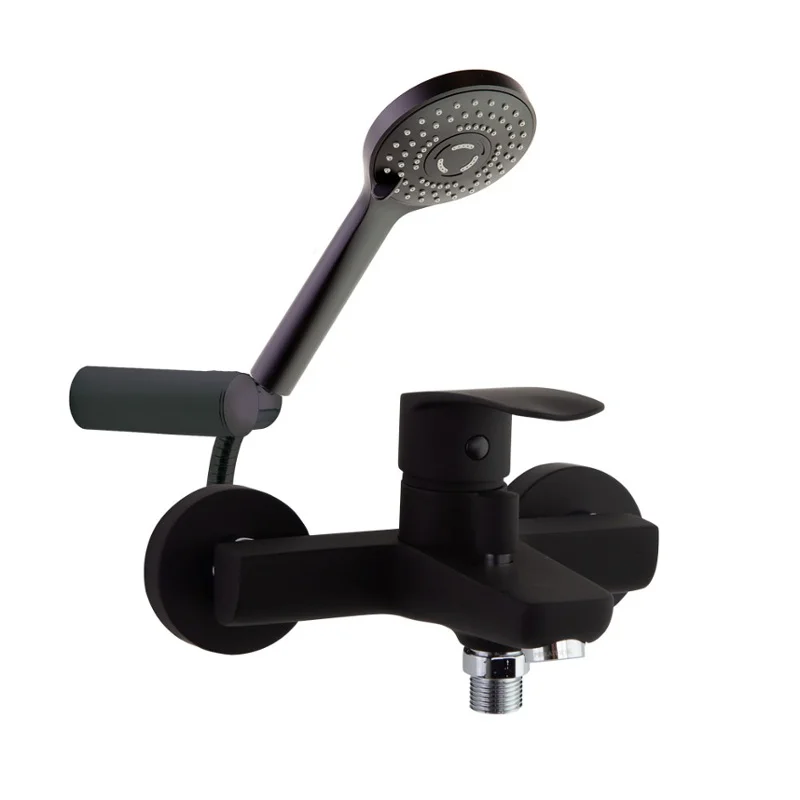 GRIFERIA MONOCOMANDO BANO DUCHA LINEA NEW FLY NEGRO MATE Castro Tienda web