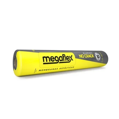 MEMBRANA ASFLTICA MEGAFLEX  30kg. CON ALUMINIO NO CRACK