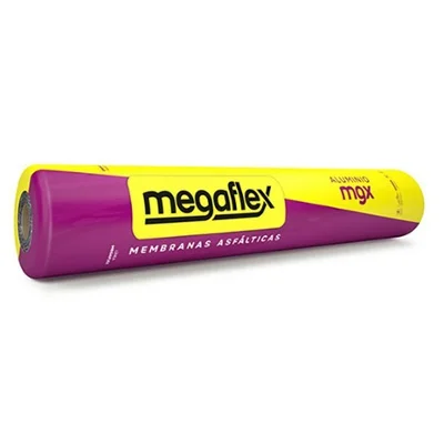 MEMBRANA ASFLTICA MEGAFLEX 30kg. C/ALUMINIO