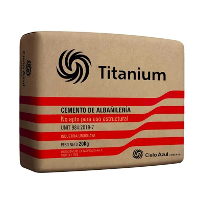 CEMENTO ALBAILERIA TITANIUM 20 KG