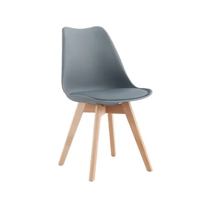 SILLA HABITARE TIPO EAMES GRIS OSCURO