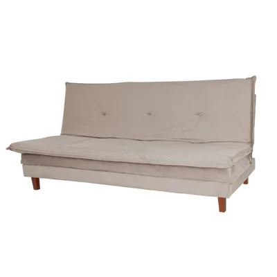 SOF CAMA MODELO MAIA 2 LUGARES COLOR BEIGE