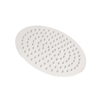ROSETA REDONDA 20 CM ACERO INOXIDABLE + BRAZO