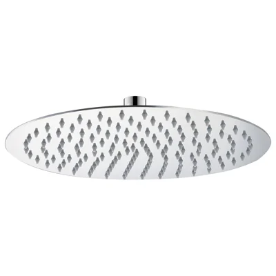ROSETA REDONDA DE ACERO INOXIDABLE 30 CM  BRAZO