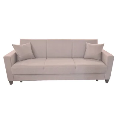 SOF CAMA 3 LUGARES MODELO PALOMA COLOR BEIGE