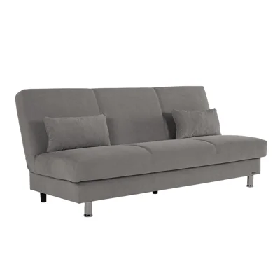SOF CAMA  3 LUGARES MODELO CLARK COLOR GRIS