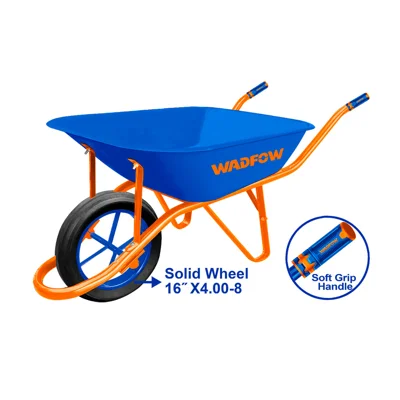 CARRETILLA 130 KG 65 LT RUEDA SOLIDA