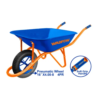 CARRETILLA 130 KG 65 LT CON RUEDA NEUMATICA