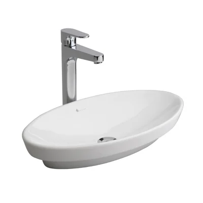 BACHA DE APOYO MODELO ALBENIZ 55 CM BLANCO