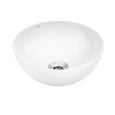 BACHA DE APOYO MODELO BASIC R0 30 CM COLOR BLANCO