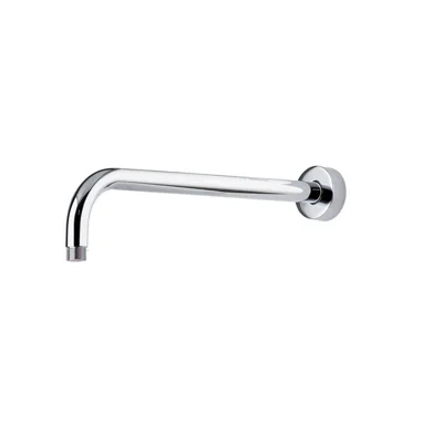 BRAZO DE DUCHA HORIZONTAL PARA PARED COLOR CROMO 350 MM 