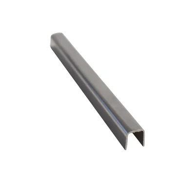 LISTEL U ACERO INOXIDABLE  304 BRILLANTE 10X10X2500 CM