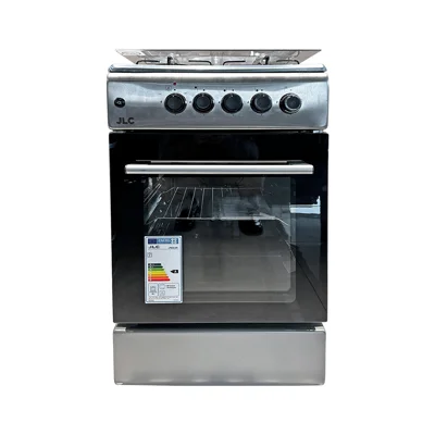 COCINA SUPERGAS 4 HORNALLAS COLOR INOXIDABLE JLC